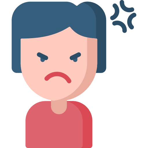 Anger mad avatar aggresive icon Anger mad avatar aggresive icon