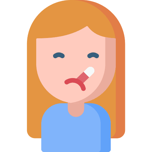 Sick people avatar ill icon Sick people avatar ill icon