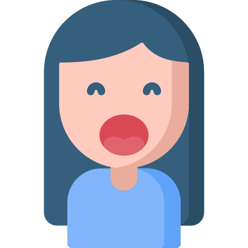 Bored young boring people icon Bored young boring people icon