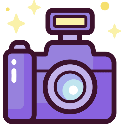 Camera flash electronics photograph icon