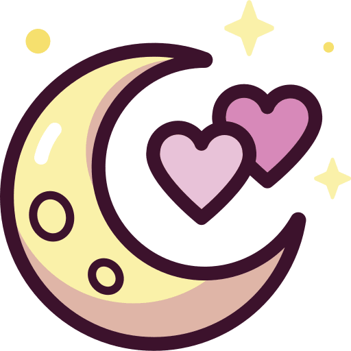 Honey moon trip heart romantic icon