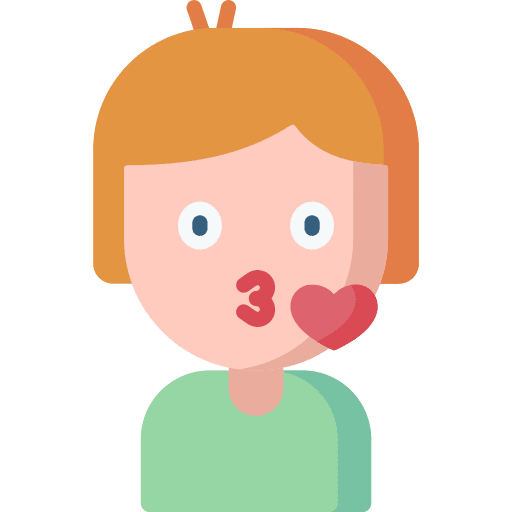 Kiss kiss love avatar icon Kiss kiss love avatar icon
