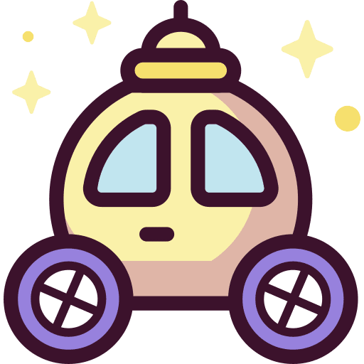 Carriage antique transportation love icon Carriage antique transportation love icon