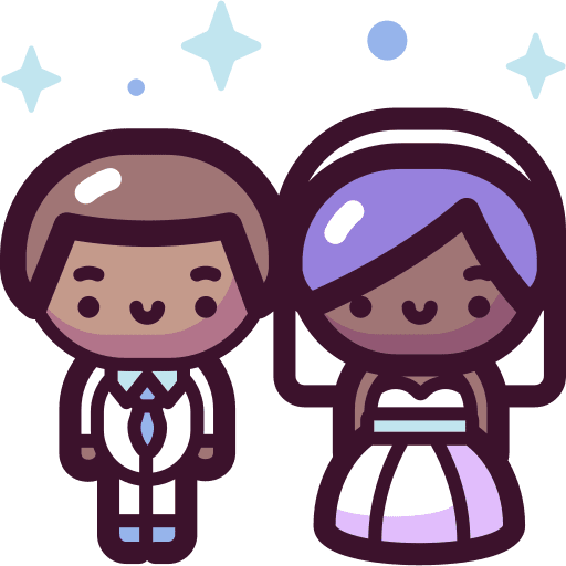 Couple love and romance people afro icon Couple love and romance people afro icon