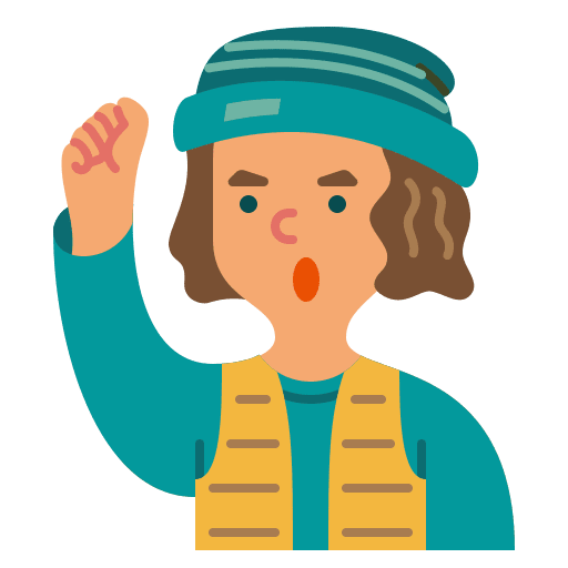 Boy male shout user icon Boy male shout user icon