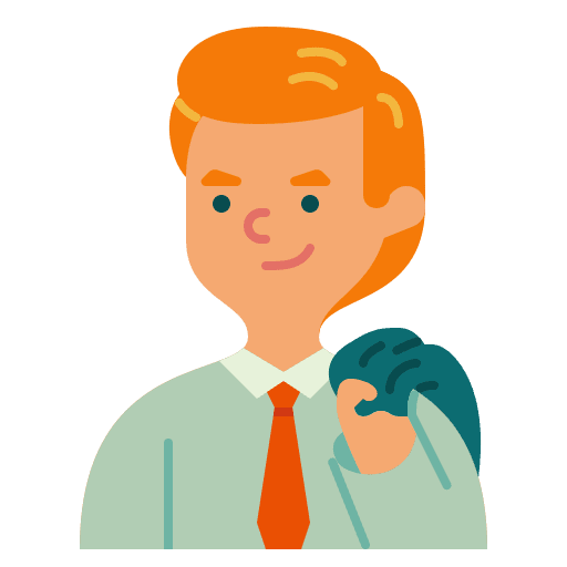 Businessman redhead people businessman icon Businessman redhead people businessman icon