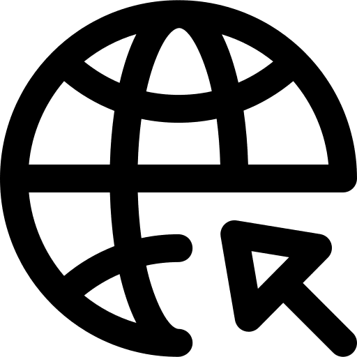 Browser browser earth grid internet icon