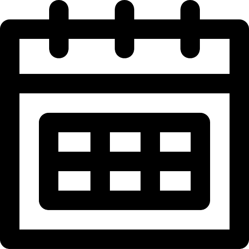Calendar schedule calendar ios14 icon