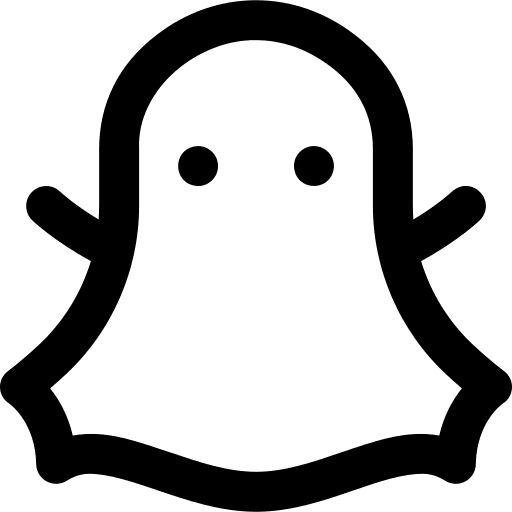 Snapchat social media logo brands and logotypes icon