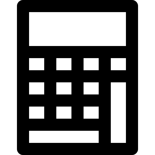 Calculator ios technology maths icon