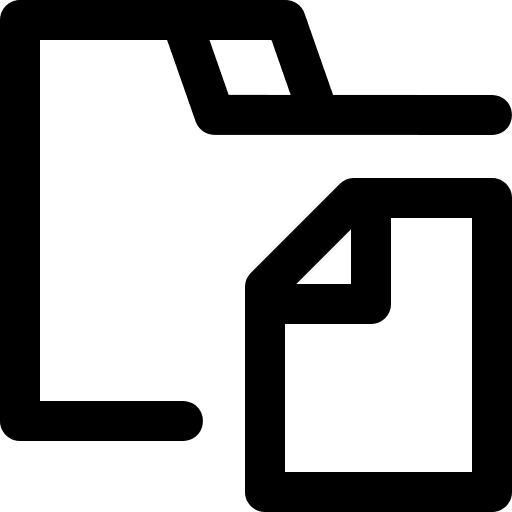 Folder files document ios icon