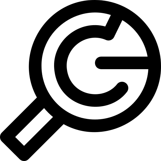 Search search ios loupe icon