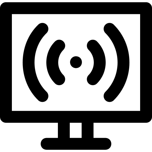 Streaming tv app television entertaining streaming tv app icon