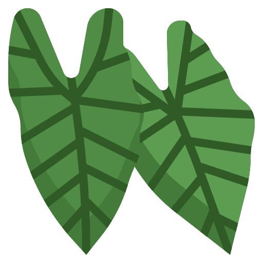 Alocasia flower pot leaf exotic icon Alocasia flower pot leaf exotic icon