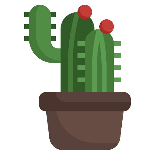 Cactus farming and gardening exotic desert icon Cactus farming and gardening exotic desert icon