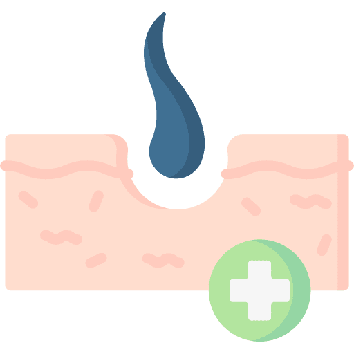 Dermatology pores follicle dermathology icon Dermatology pores follicle dermathology icon