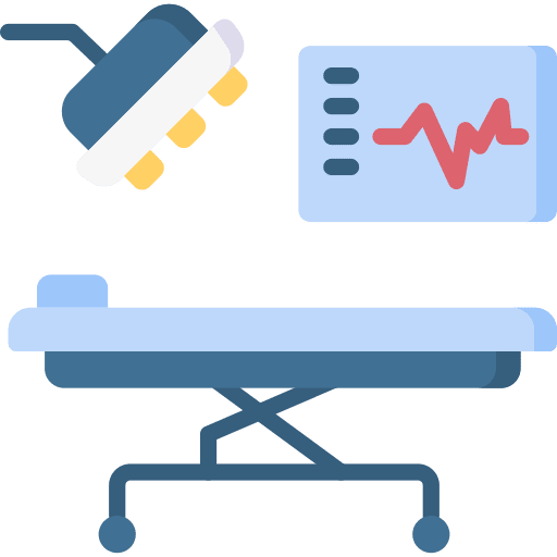 Surgery room hospital operating room surgery room icon