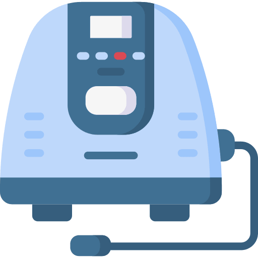 Oxygen respirator oxygen portable icon Oxygen respirator oxygen portable icon