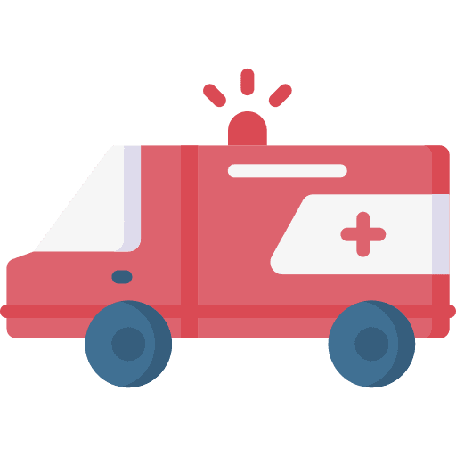 Ambulance transportation medical healthcare and medical icon Ambulance transportation medical healthcare and medical icon
