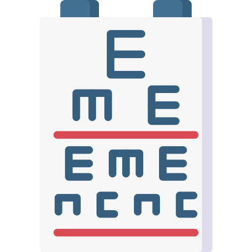 Eye test eye test vision ophtalmologist icon Eye test eye test vision ophtalmologist icon