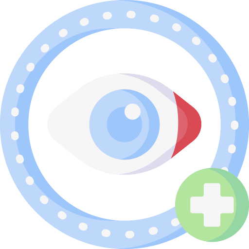 Ophthalmology view optical eye icon Ophthalmology view optical eye icon