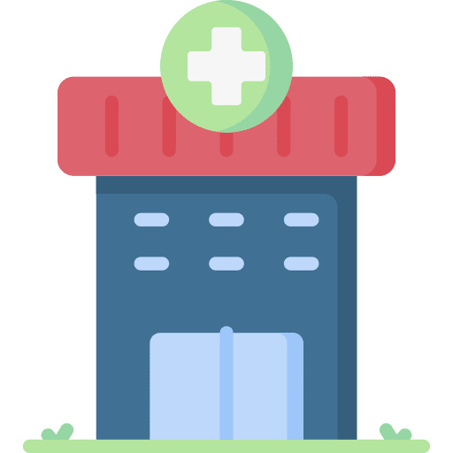 Pharmacy building drugstore healthcare and medical icon Pharmacy building drugstore healthcare and medical icon