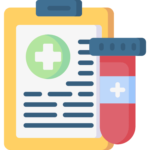 Prescription hospital healthcare and medical clipboard icon Prescription hospital healthcare and medical clipboard icon
