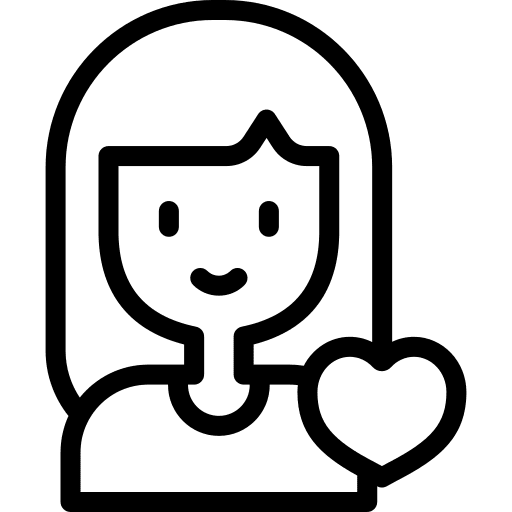 Girl smileys girl user icon