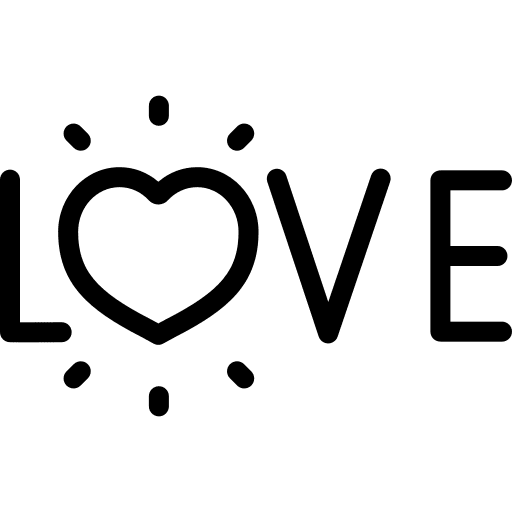 Love love and romance love letter icon