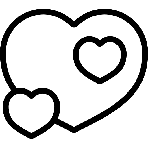 Heart heart loving like icon Heart heart loving like icon