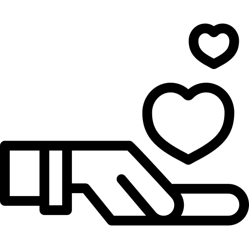 Heart miscellaneous hand heart hand icon Heart miscellaneous hand heart hand icon