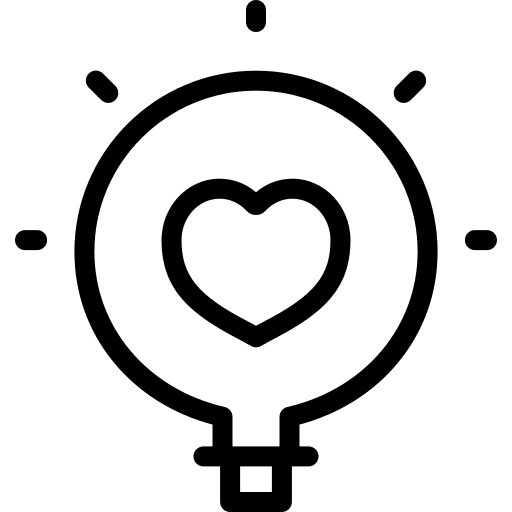 Light bulb illumination idea like icon Light bulb illumination idea like icon