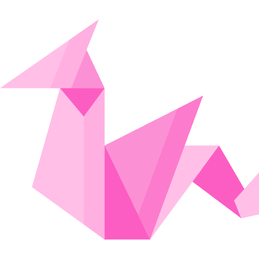 Dragon origami dragon art and design icon Dragon origami dragon art and design icon