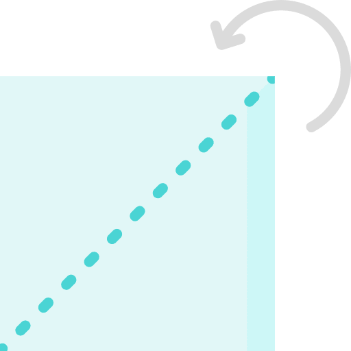 Origami paper origami arrow icon Origami paper origami arrow icon