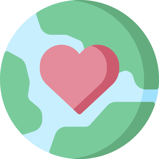 Earth earth ecology and environment heart icon Earth earth ecology and environment heart icon