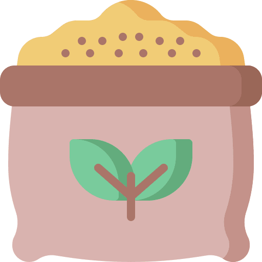 Fertilizer bag farming and gardening fertilizer icon Fertilizer bag farming and gardening fertilizer icon