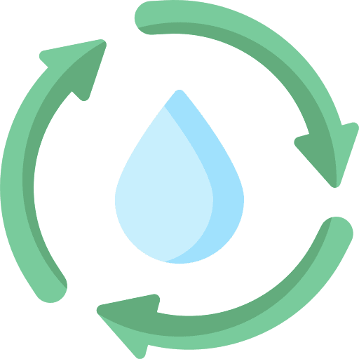Water cycle water cycle ecology and environment drops icon