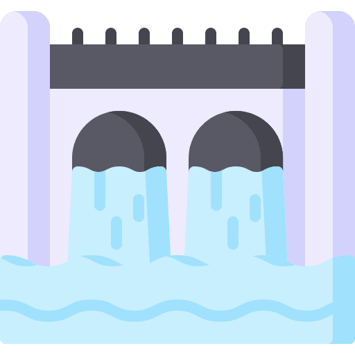 Water energy water energy hydraulic energy electricity icon Water energy water energy hydraulic energy electricity icon