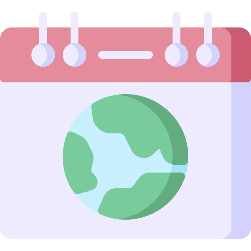 Earth day ecology calendar earth day icon Earth day ecology calendar earth day icon