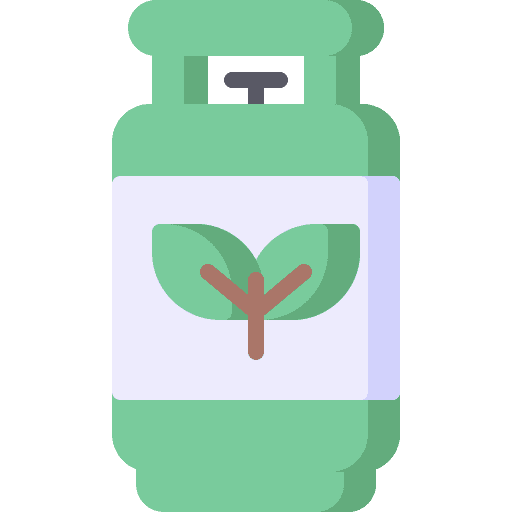 Gas eco fuel gas cylinder fuel icon Gas eco fuel gas cylinder fuel icon