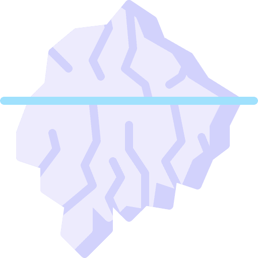 Iceberg ice landscape iceberg icon Iceberg ice landscape iceberg icon