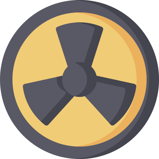 Nuclear energy nuclear energy radiation danger icon Nuclear energy nuclear energy radiation danger icon