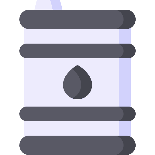 Oil barrel diesel fuel tank icon Oil barrel diesel fuel tank icon