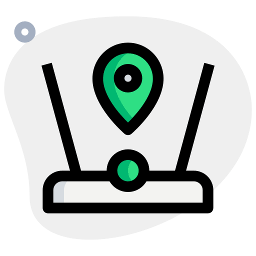 Location placeholder 3d technology icon