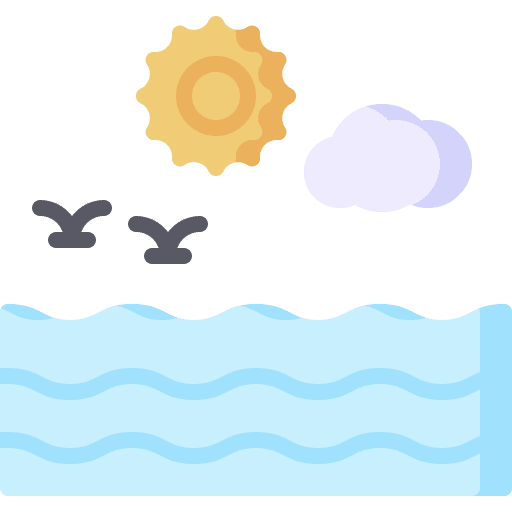 Sea birds sea water icon Sea birds sea water icon