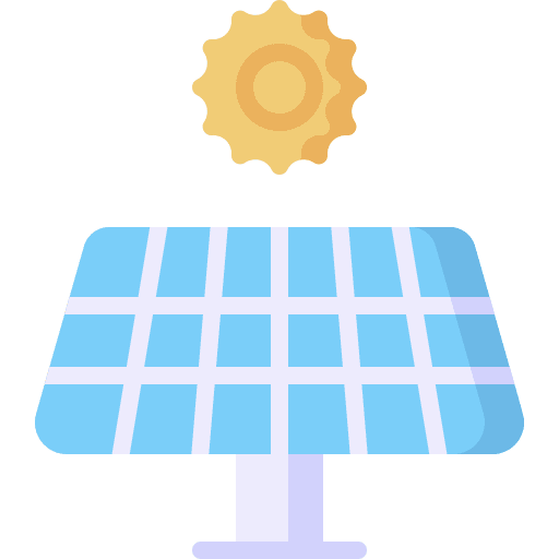 Solar panel industry solar power solar panel icon Solar panel industry solar power solar panel icon