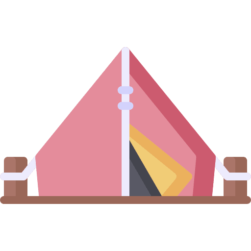 Tent vacation travel excursion icon Tent vacation travel excursion icon