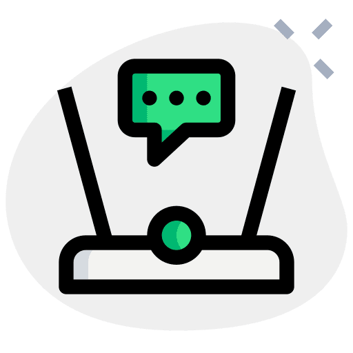 Message electronics technology chat icon