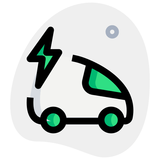 Charging ecology and environment charging vehicle icon
