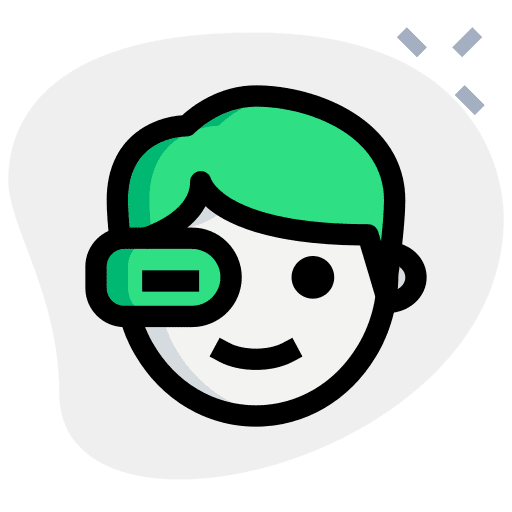Goggles glasses ophthalmology user icon